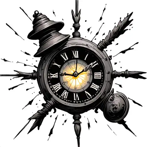 Miner Lamp Clock In Number