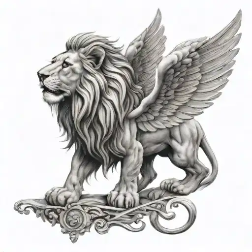 Lion With Wings