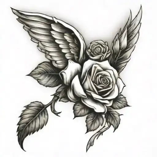Rose With A Angel And Life Story