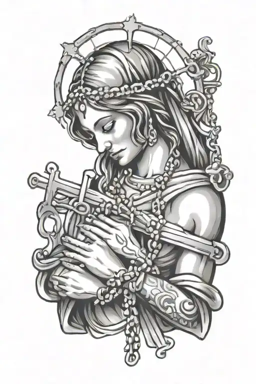 Praying With A Rosary