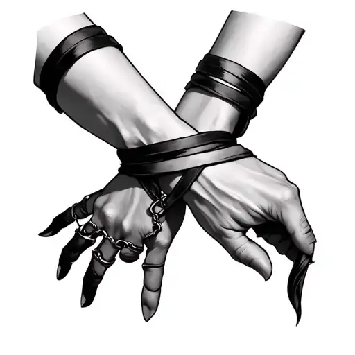 Female Wrist Bondage