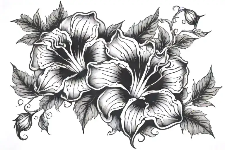 Bloody Morning Glory Vine