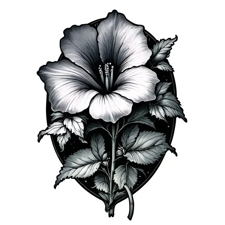 Larkspur And Morning Glory