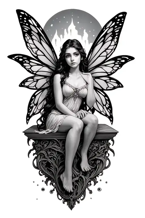 Fairy Sitting On Top