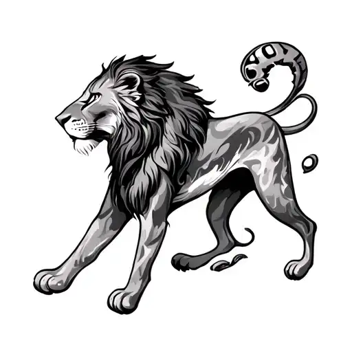 Leo Zodiac Sign Combined With Zodiac Sign Cancer