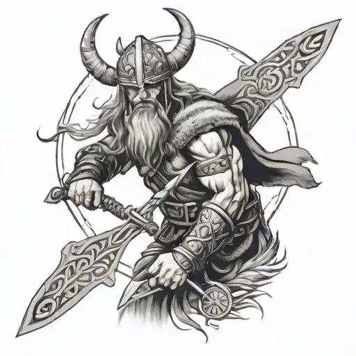 Pagan Viking Warrior