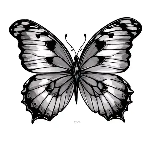 Butter Fly And Peace Love