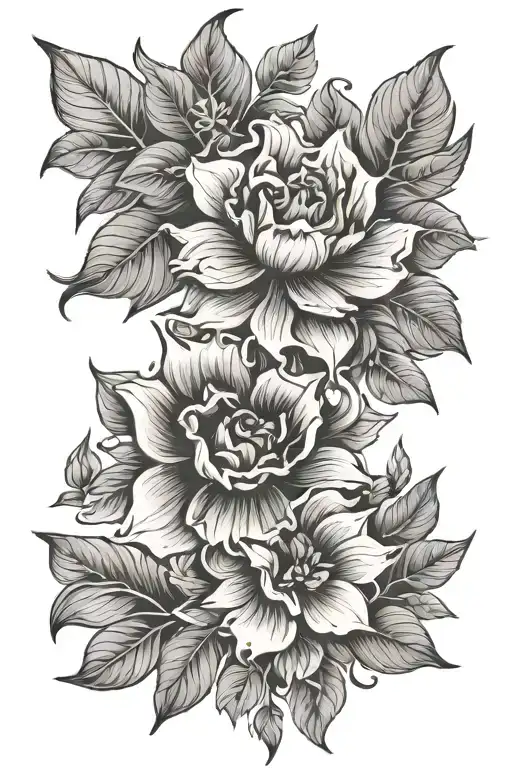 Gusset And Plant Decoration