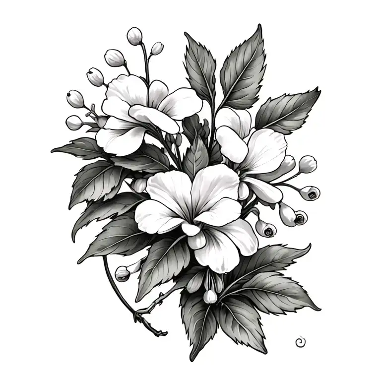 Lilly Of The Valley And Hawthorn Flower