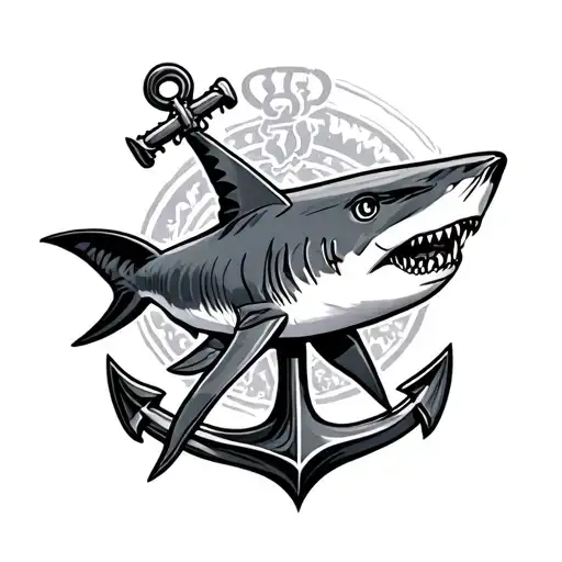 Shark And Anchor