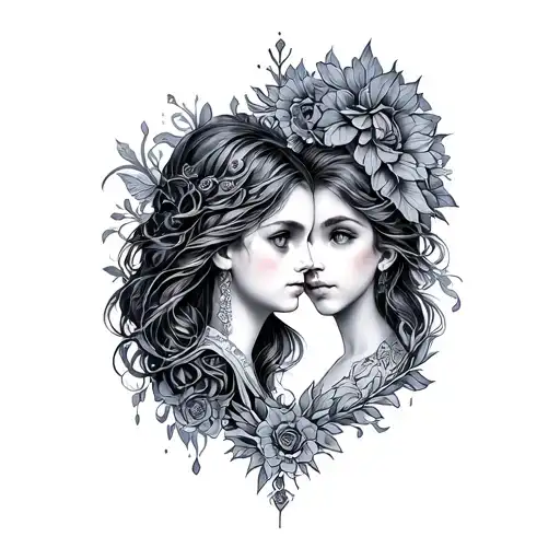 Gemini Tattoo For Your Daughter And Son