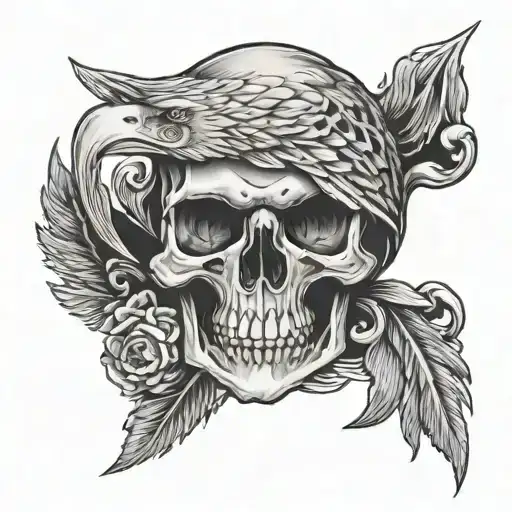 The Skull In The Eagle's Paw
