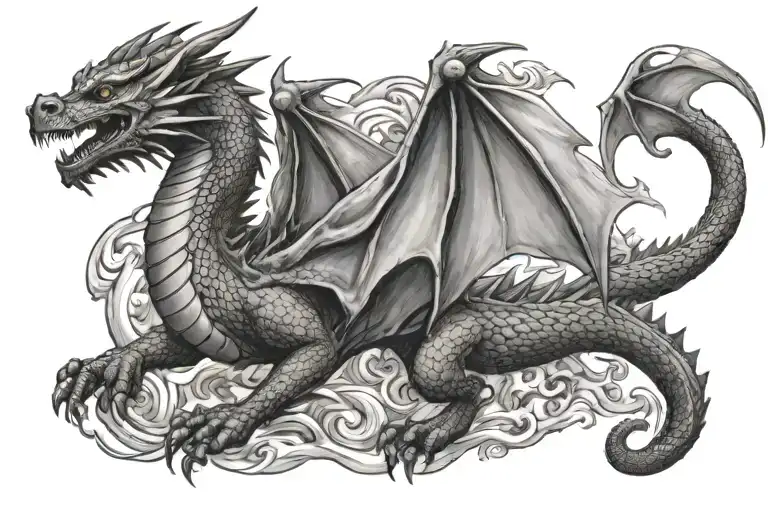 Dragon Flying