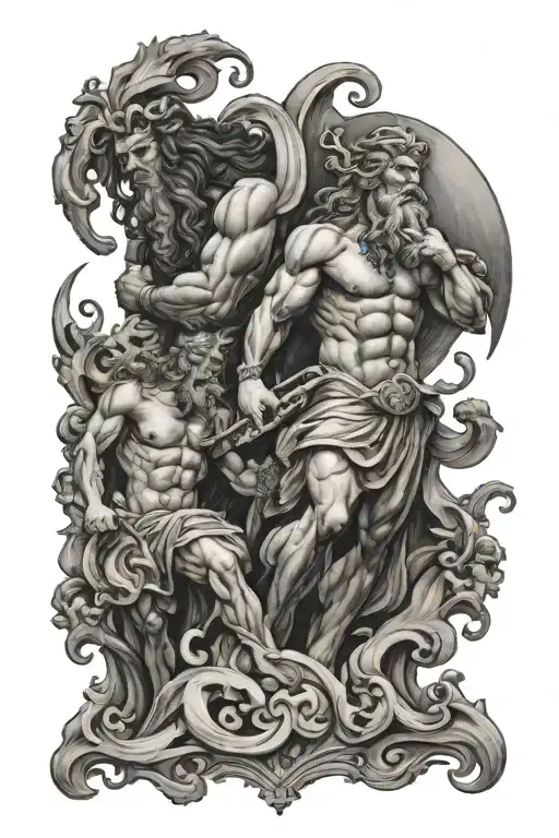 Black Zeus Y Poseidon