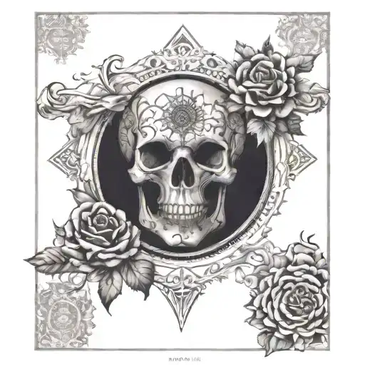 Bring Me The Horizon Tarot Card Design Featuring