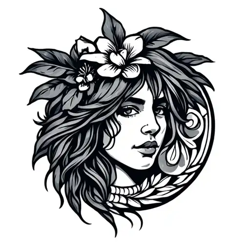 Florida Virgo Hippy Pin