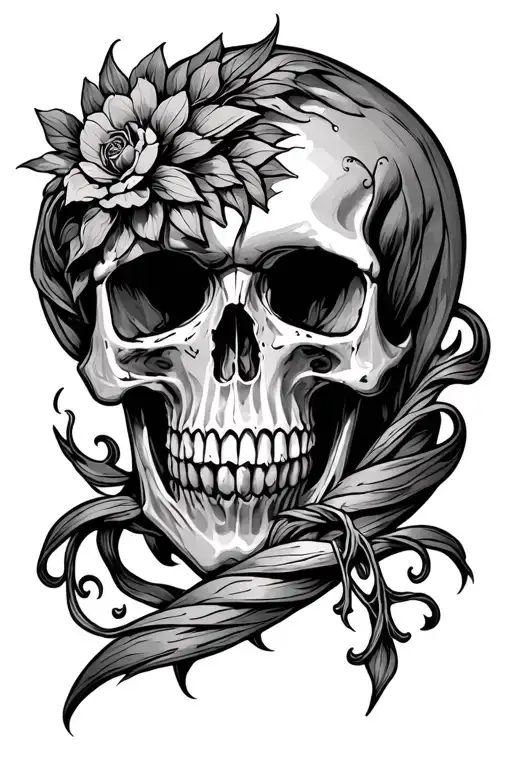 Skull Mythology Twist Incorporating Elements