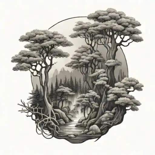 Japanese Style Forest