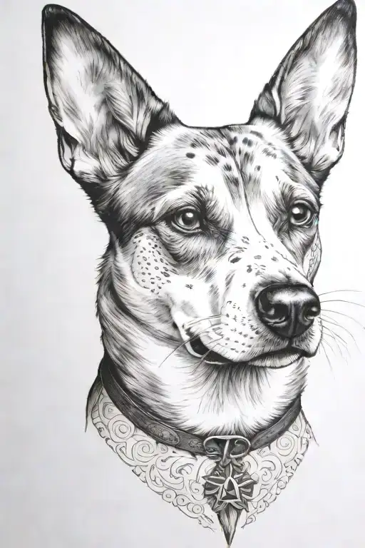 The Dog Has Third Eye