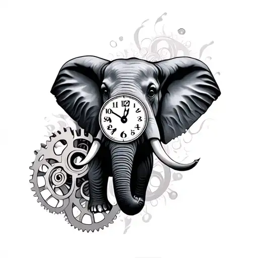 Elephant Clock Gears Forming