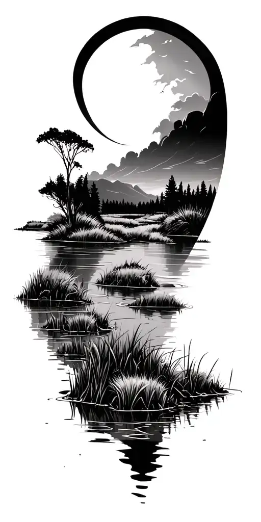 Marsh Scenery