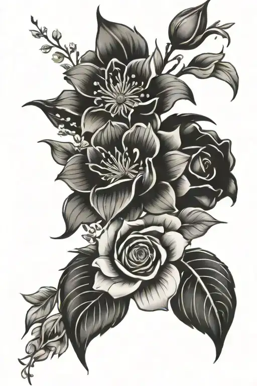 Birthday Bouquet- January December May August And July