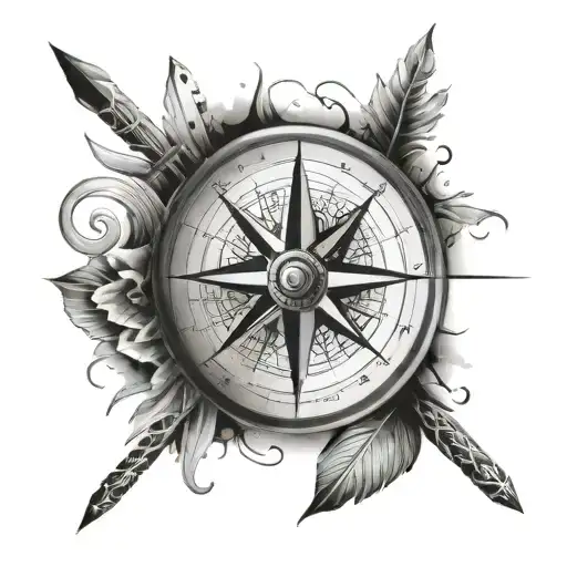 Compass Arrow