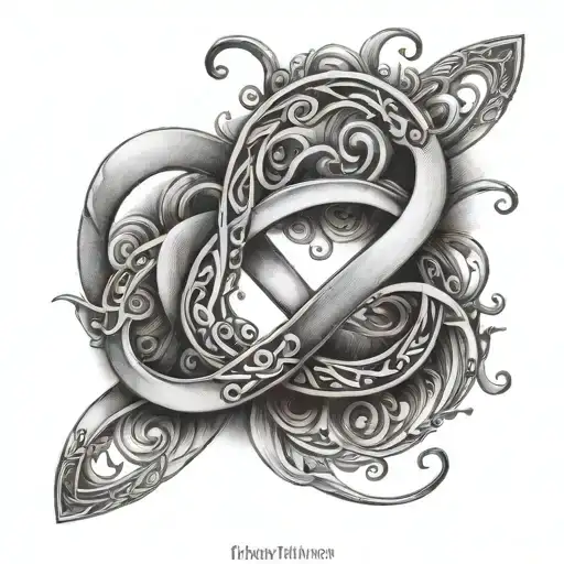 Infinity Symbol With Words No Matter What