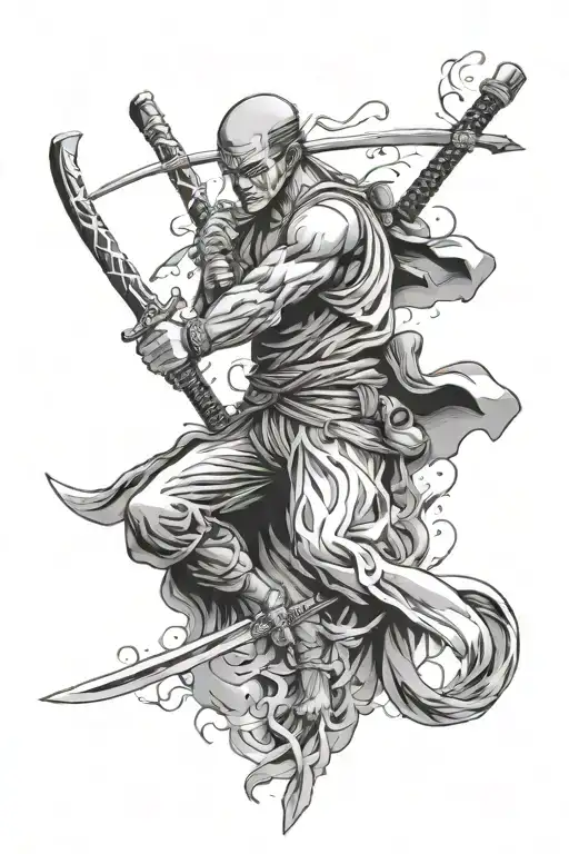 Neotradi Tattoo Zoro