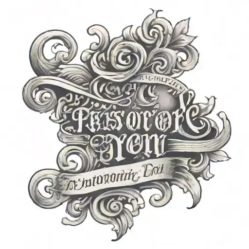 Quote Written Across