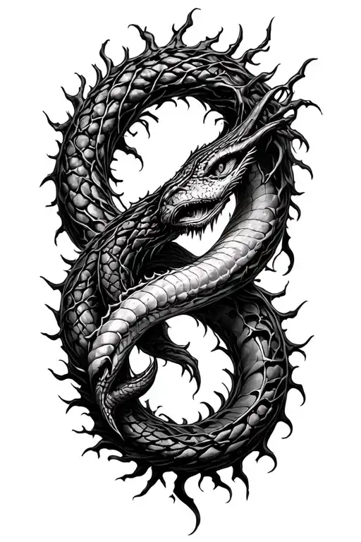 Ouroboros Destruction And Regrowth