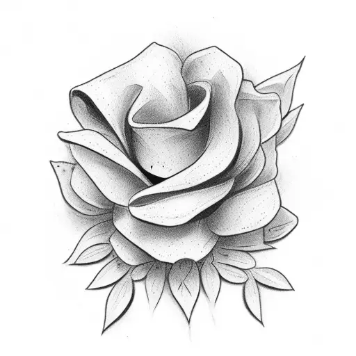 Poker Card And Flower