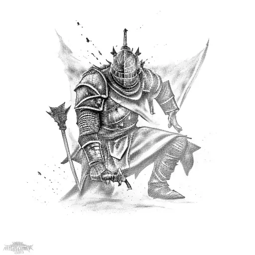 Dark Souls Saga Tatoo Idea
