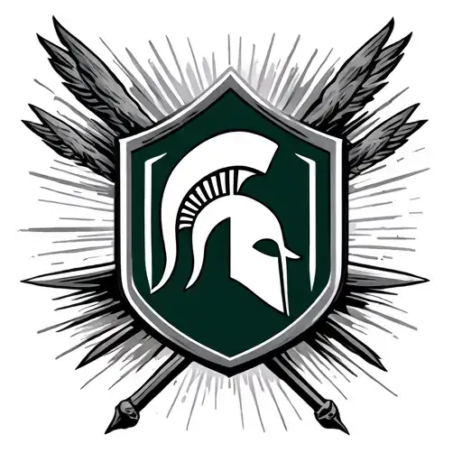 Msu Spartan Sheild