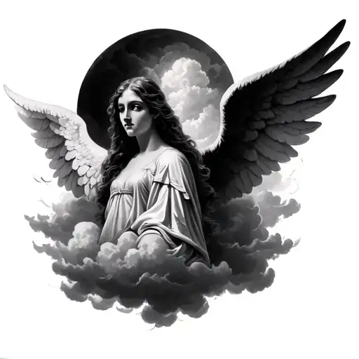 Angel Clouds Surrounding