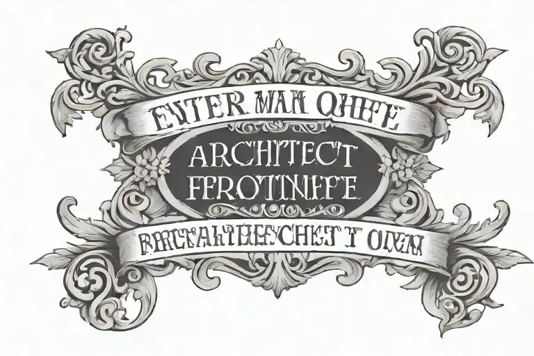 Latin Quote Every Man Is The Architect Of His Own Fortune