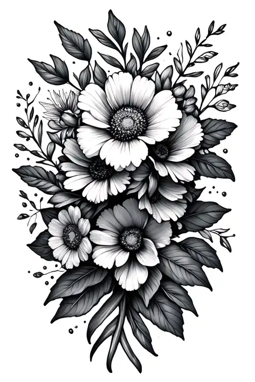 September Flower Bouquet