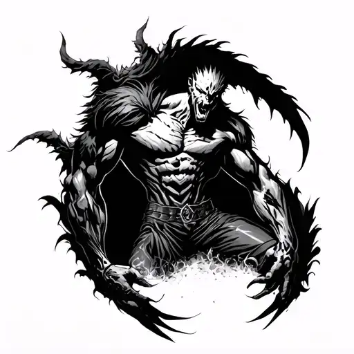 Tattoo Tattoo Men Theme Berserk With Guts In Rage Mode