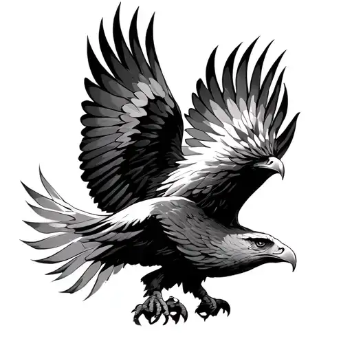 Phoenix Soaring Eagle Breaking Free