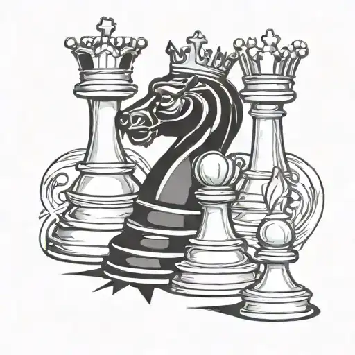 Chess King Simple