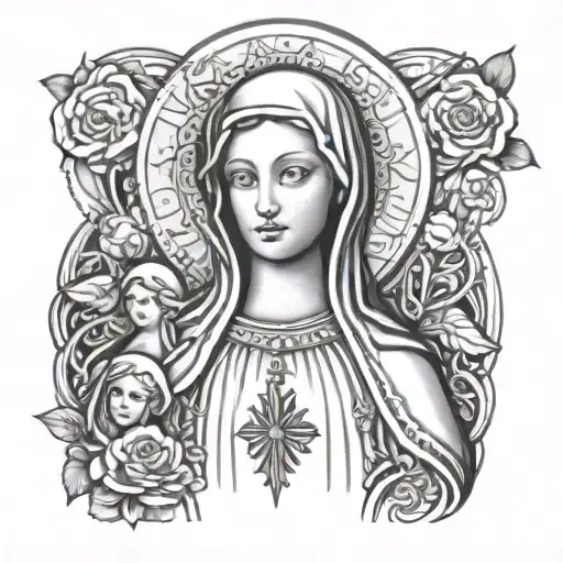 The Virgin Mary Doll Version