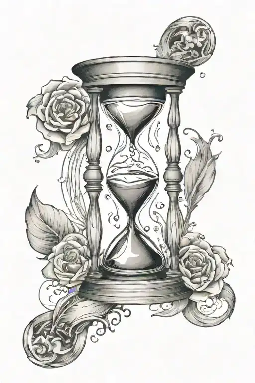 Hourglass With Water