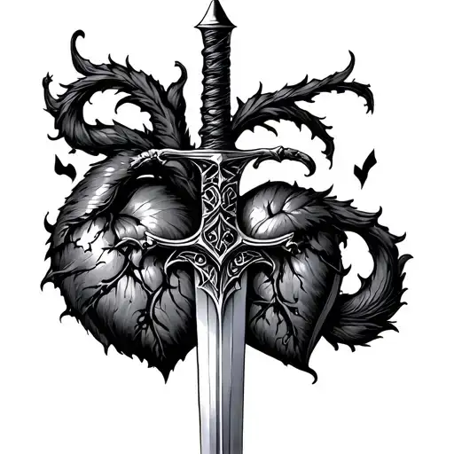 Sword Through Heart