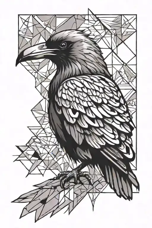 Geometric Raven