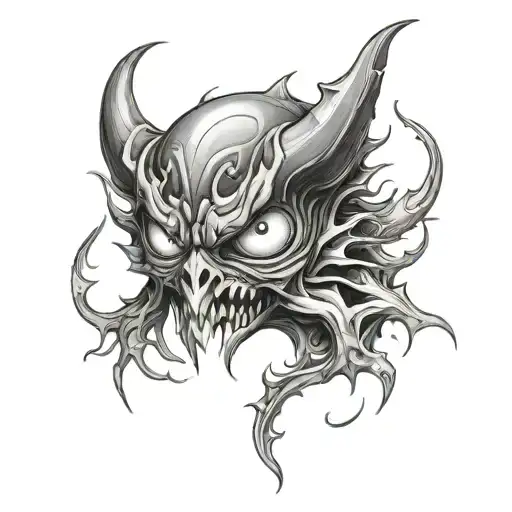 100 Demon Eyey Red And Black