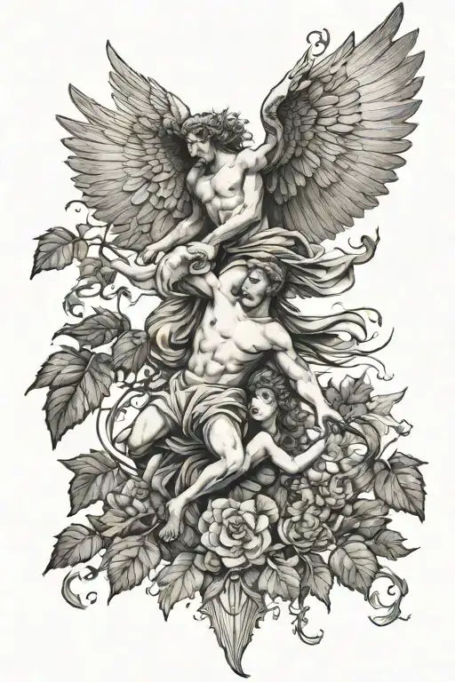 Ivy And Icarus Falling From The Sky