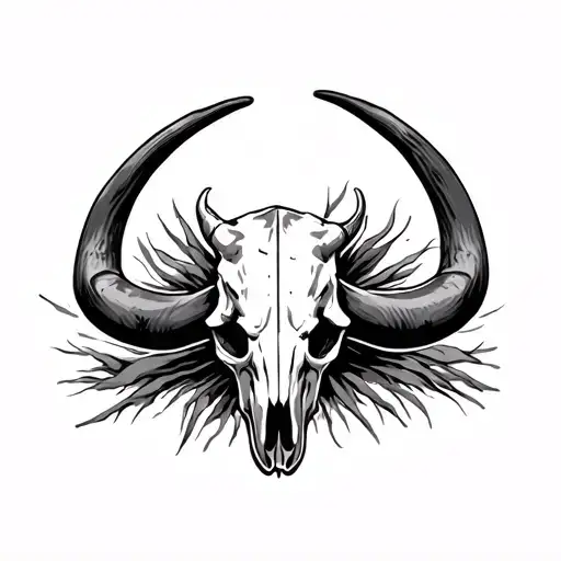 Texas Longhorn Skull