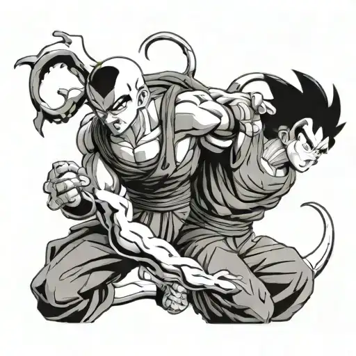 Dragon Ball Tenshinhan Vs Cell