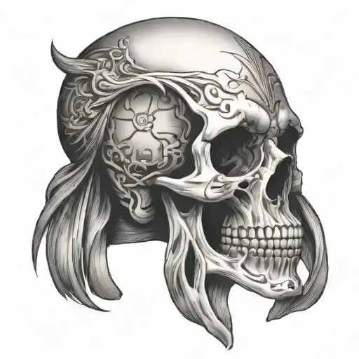 Skull Wearing