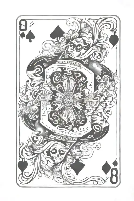 7 And 8 Spades Playing Card Joker